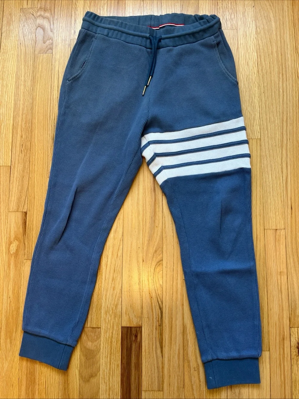 Pants | Thom Browne Waffle Sweatpants 4bar Thermal Thick Size 2
